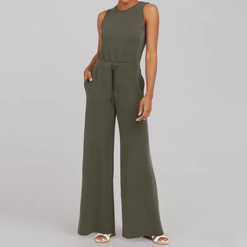 Desiree - Sleeveless tight jumpsuit