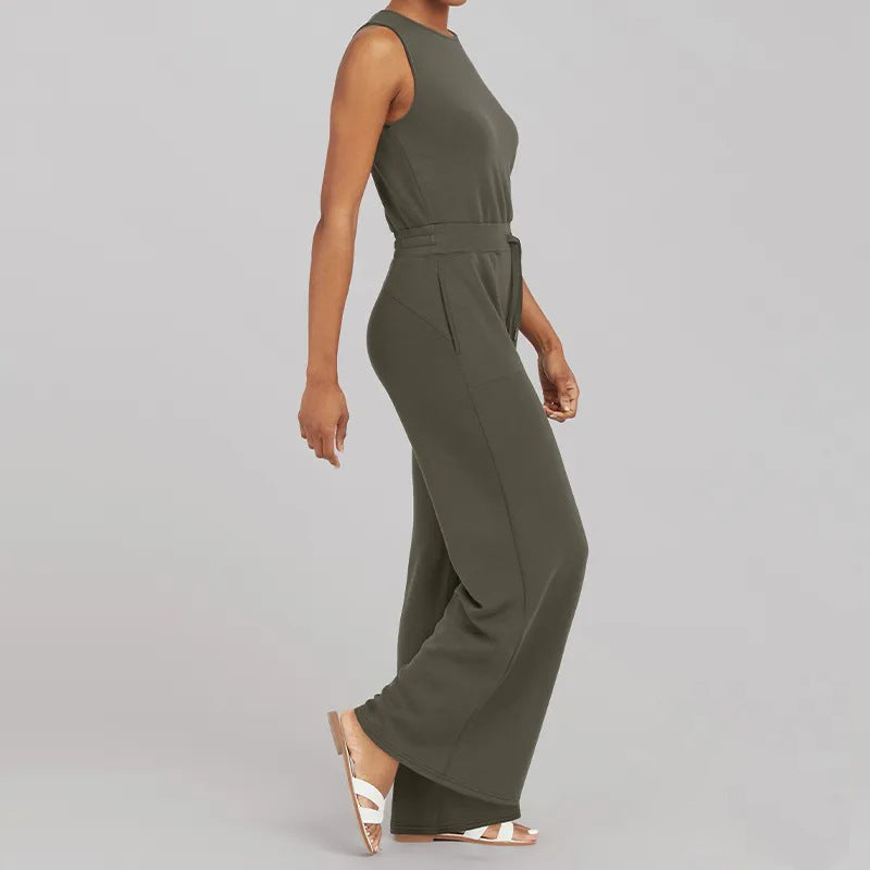Desiree - Sleeveless tight jumpsuit