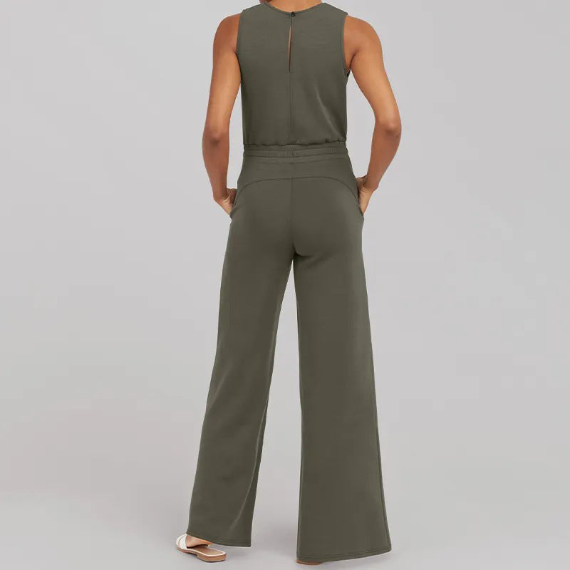 Desiree - Sleeveless tight jumpsuit