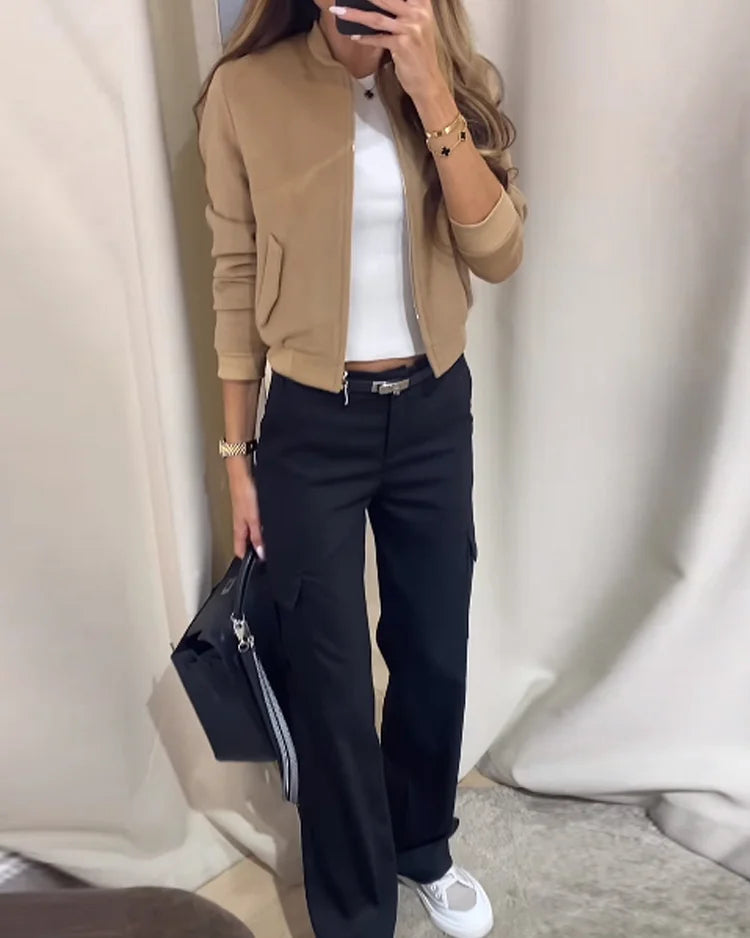 Kate - chic bomber jacket