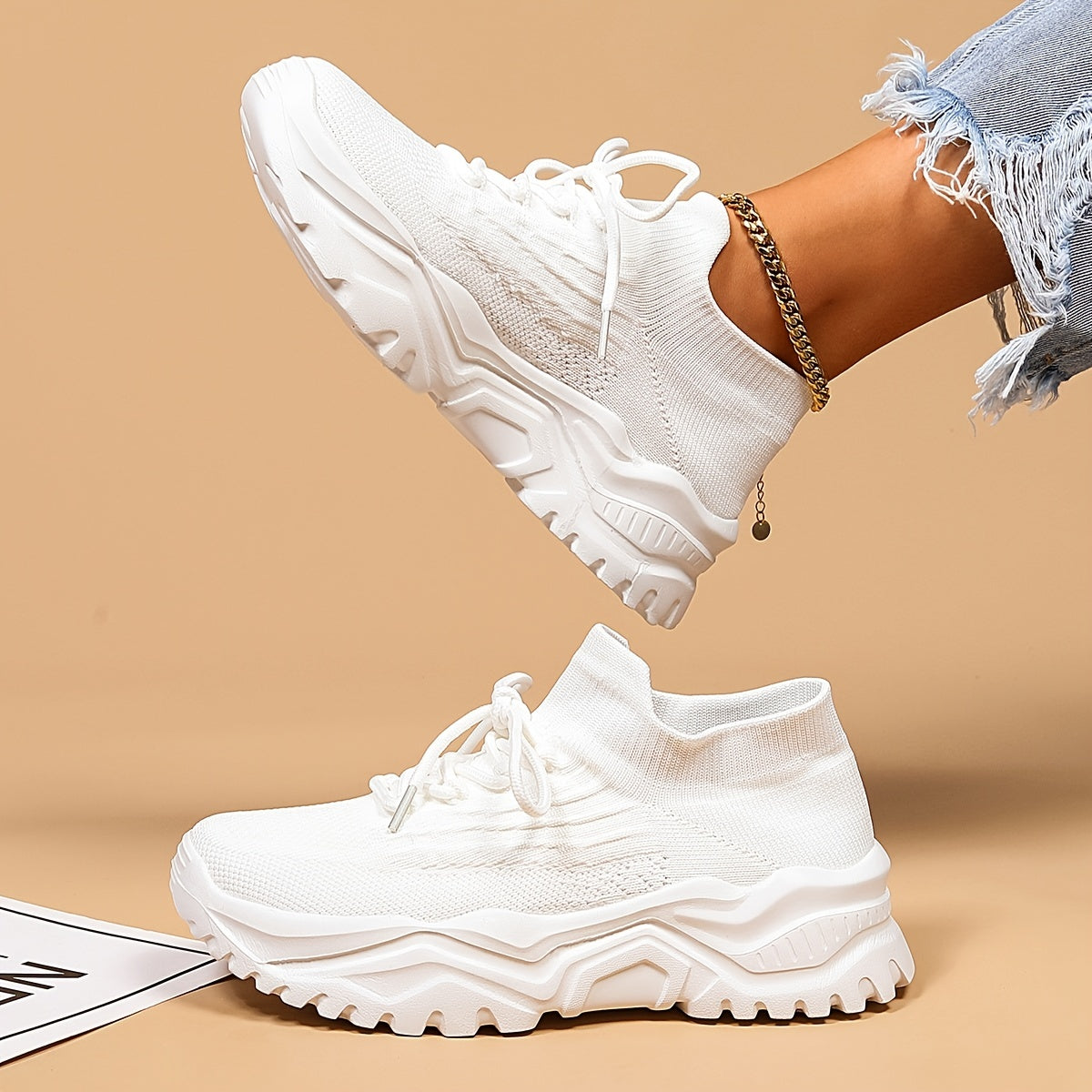 Eira - Lette og åndbare chunky sneakers