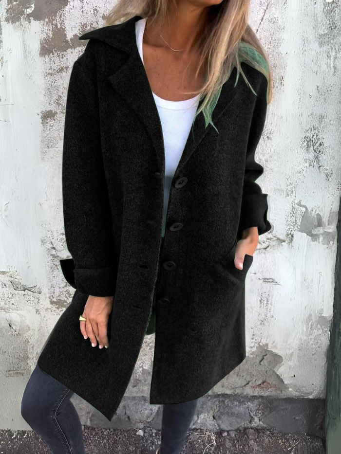 Simone™ - Casual long autumn coat