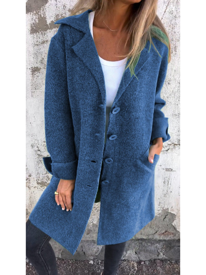 Simone™ - Casual long autumn coat