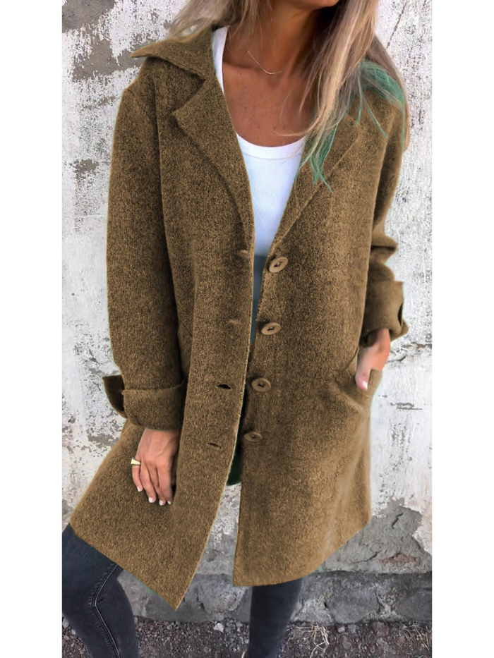 Simone™ - Casual long autumn coat