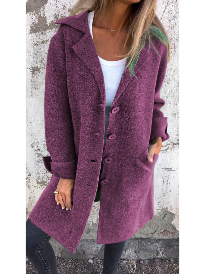Simone™ - Casual long autumn coat