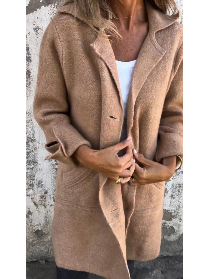 Simone™ - Casual long autumn coat