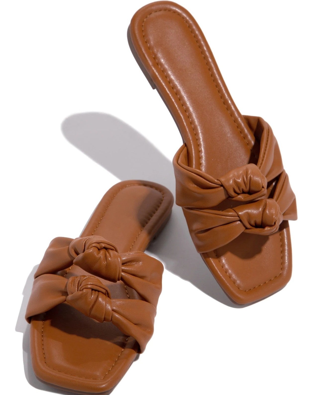 Beach flip flop sandaler med roset