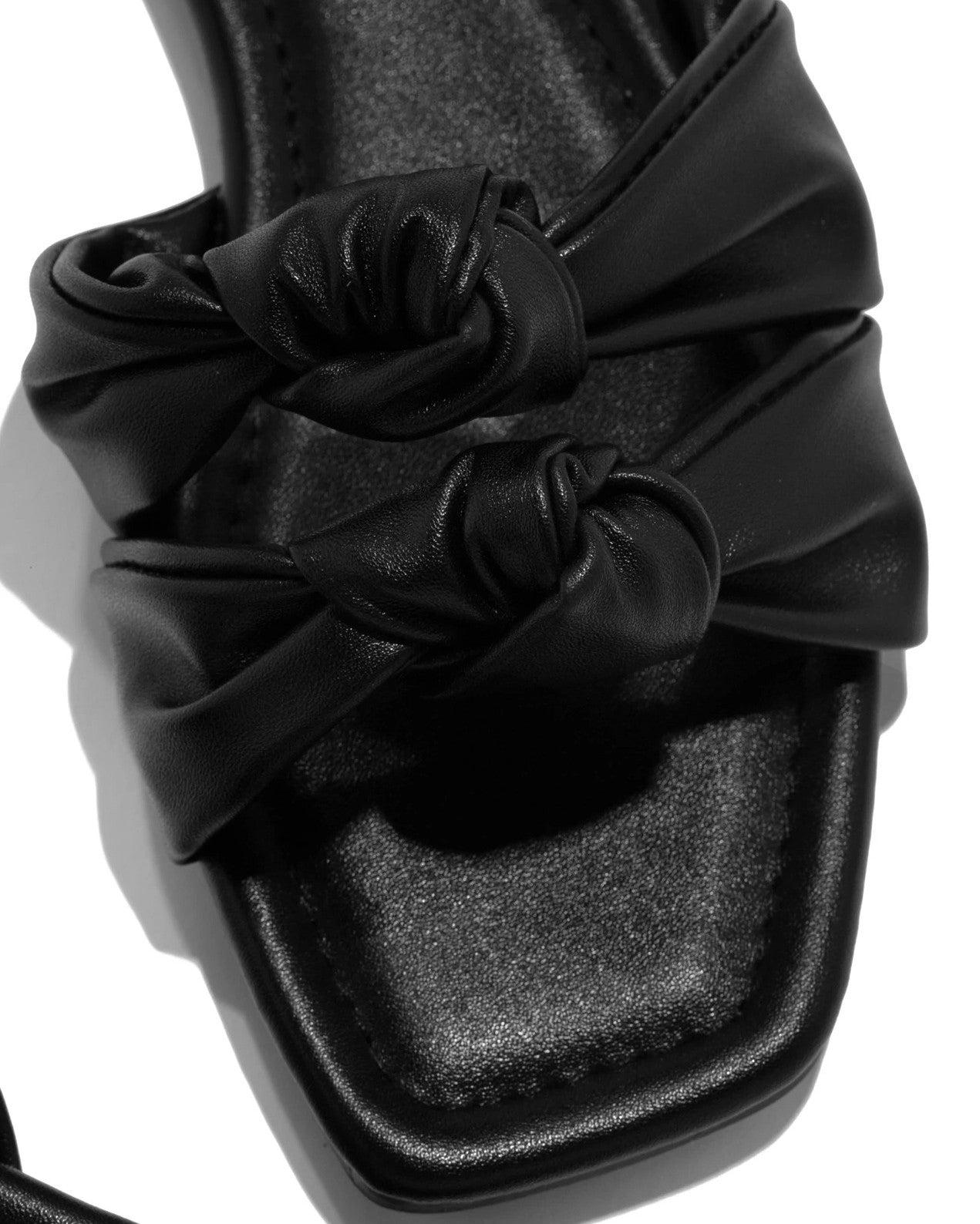 Beach flip flop sandaler med roset