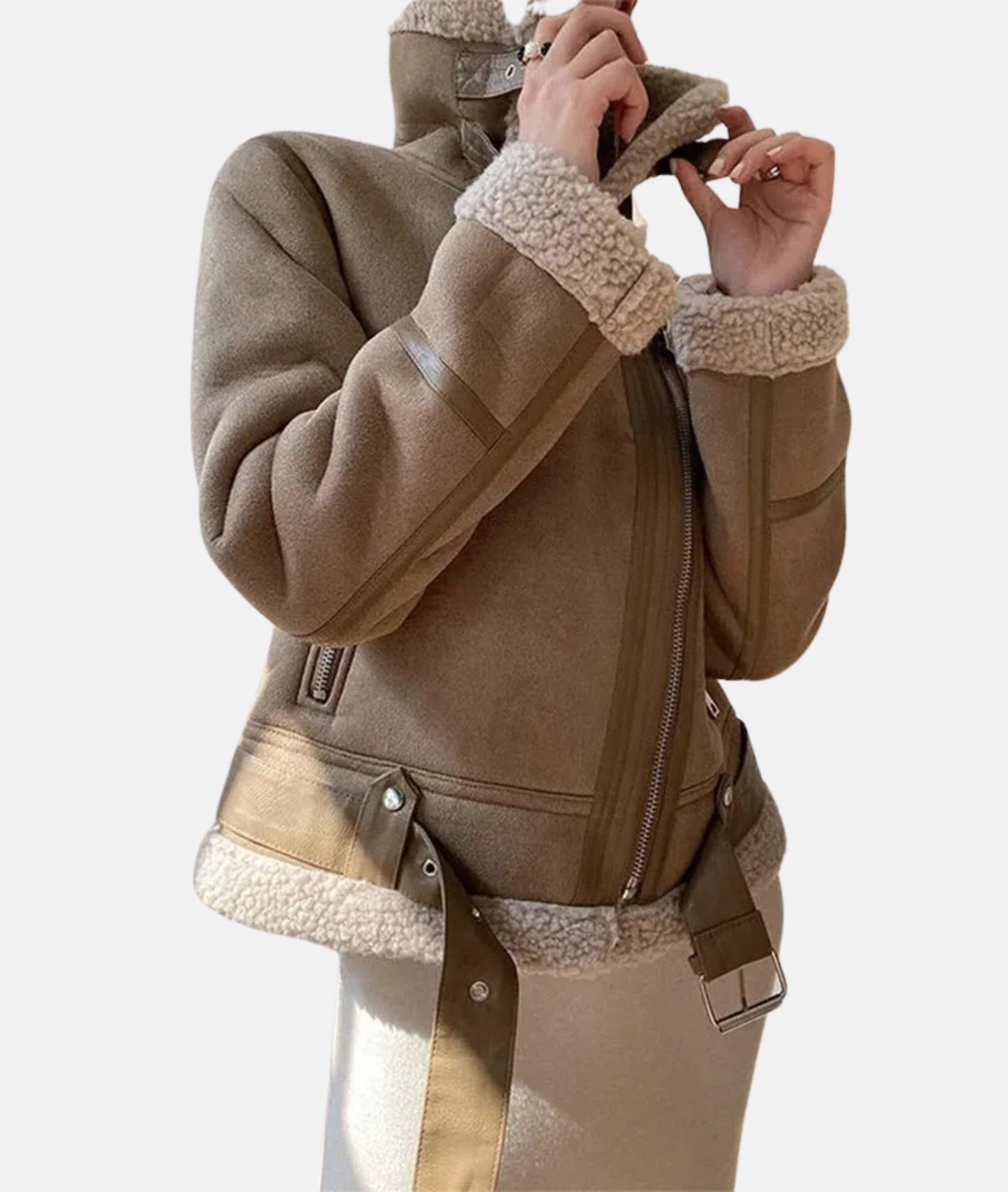 Orphée - Soft wool coat for women