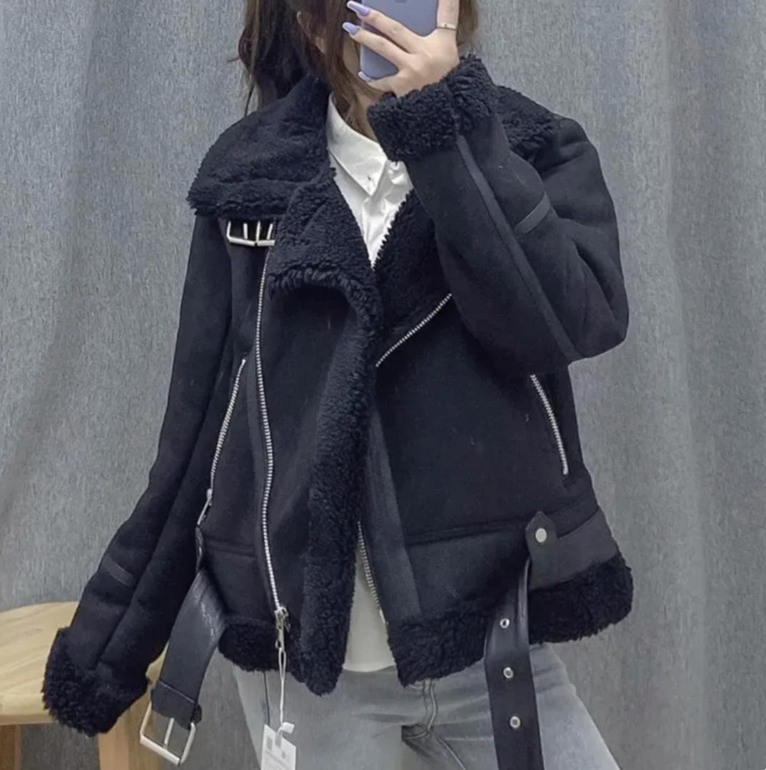 Orphée - Soft wool coat for women