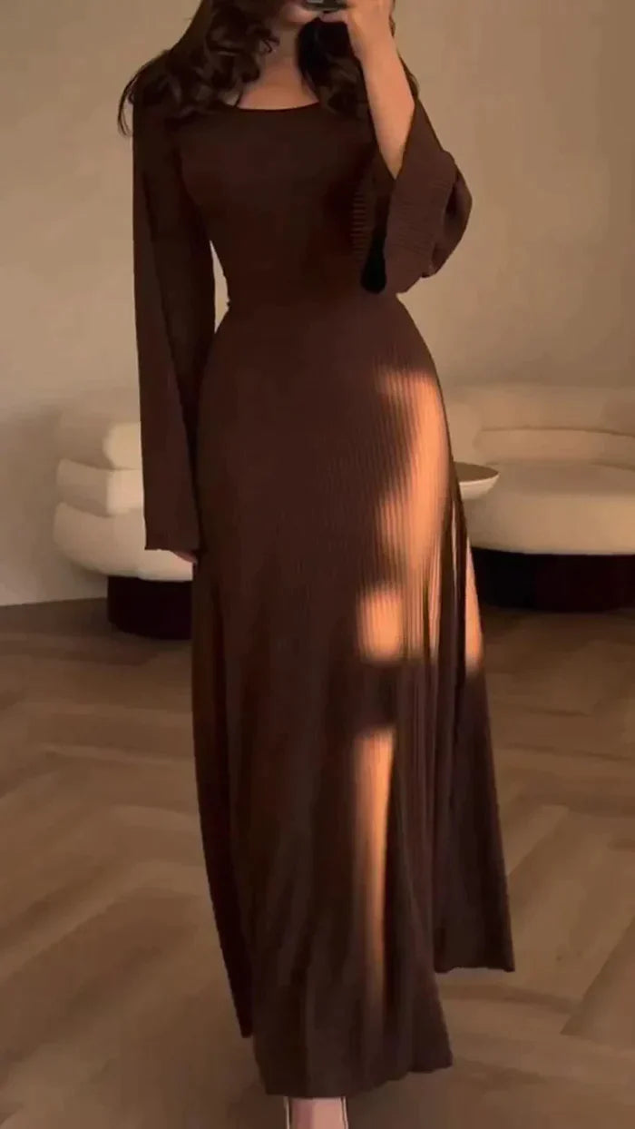 VÂNTUL | ROCHIE MAXI BODYCON ELEGANTĂ