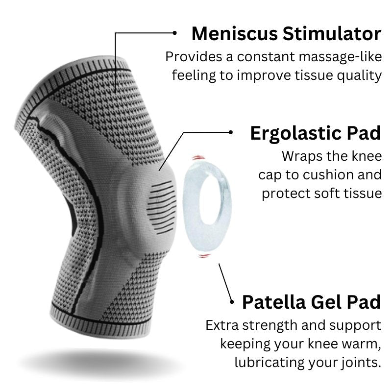 Alleoa Knee Support - Knee Compression Sleeves