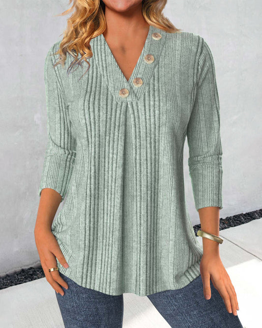 Aria - Top with V-neck
