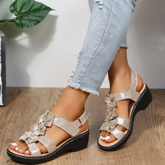 Valeria Sandals - Orthopedic Summer Wedge Heels