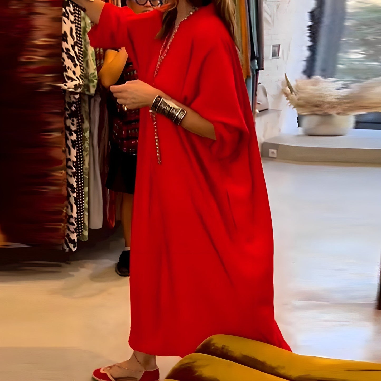 Auriane - Casual long loose dress