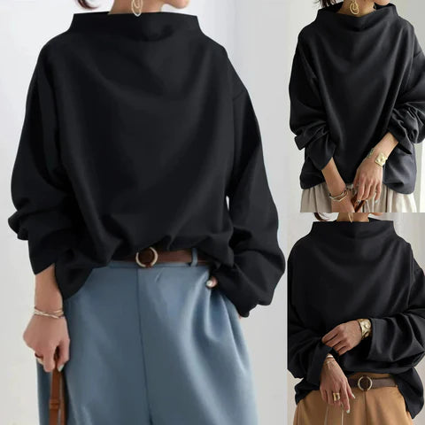 Madeleine™ - Chic long sleeve knitted sweater for women