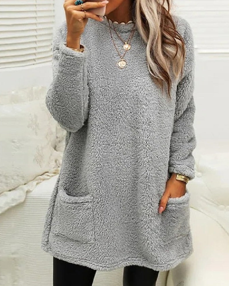 Casual Warm Top by Ella