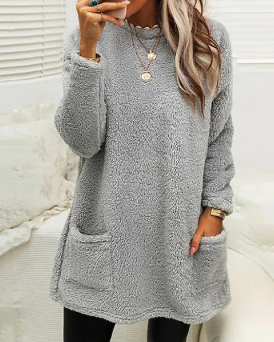 Casual Warm Top by Ella