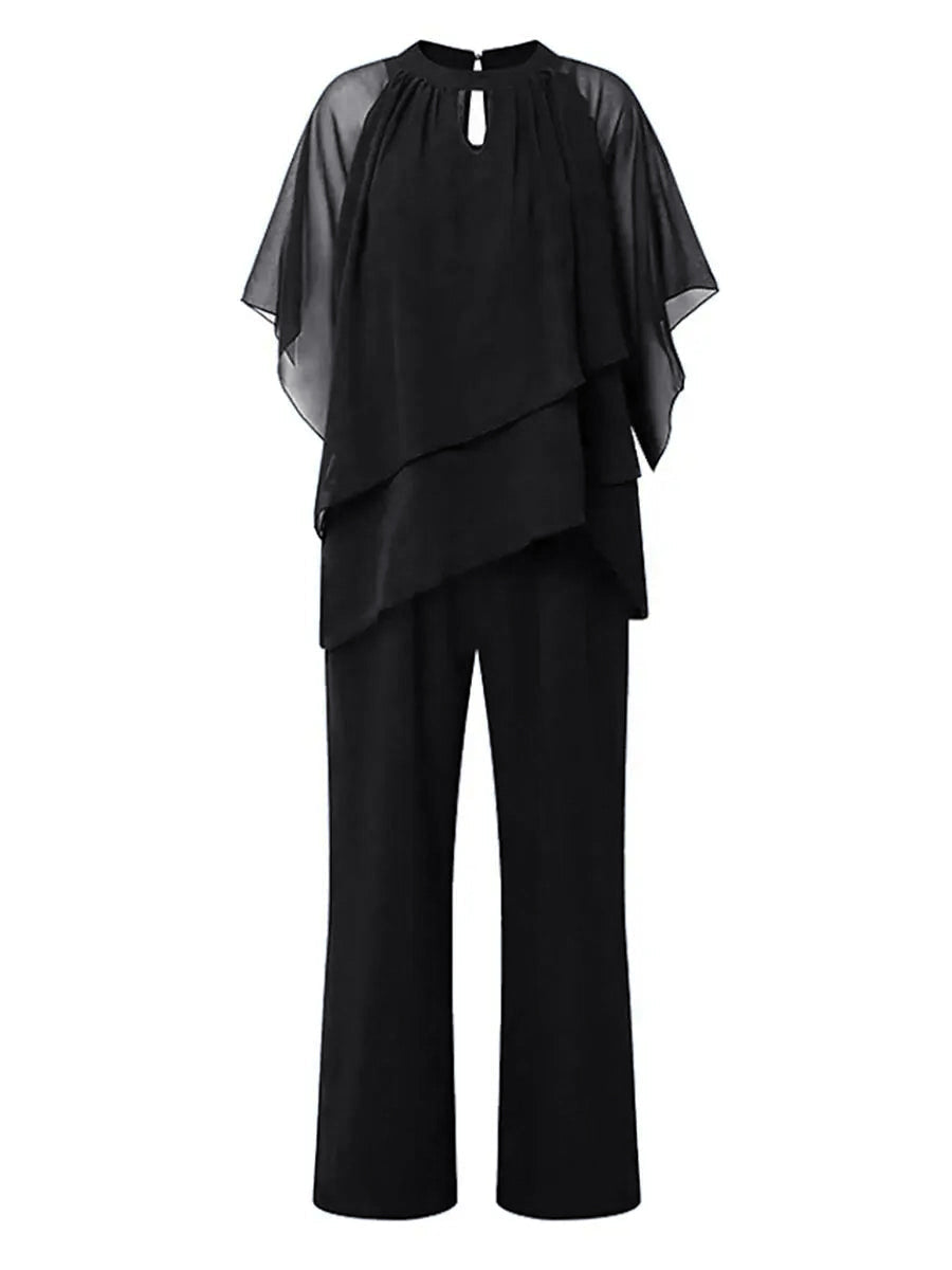 Madeline | Women's crew neck jumpsuit