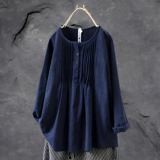 Oversized stylish loose blouse