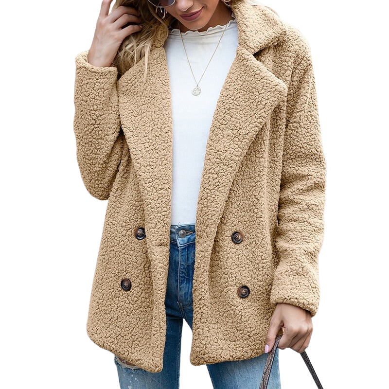 Loose Fleece Sweater by Stacy