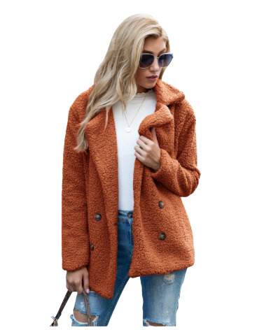 Loose Fleece Sweater by Stacy