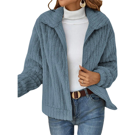 Fleece Sherpa Jacket by Catherine