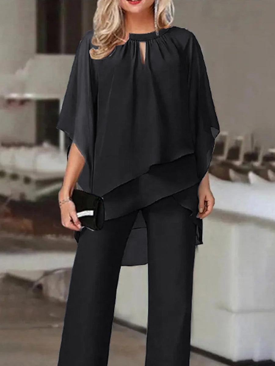 Madeline | Women's crew neck jumpsuit