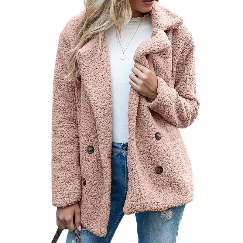 Loose Fleece Sweater by Stacy