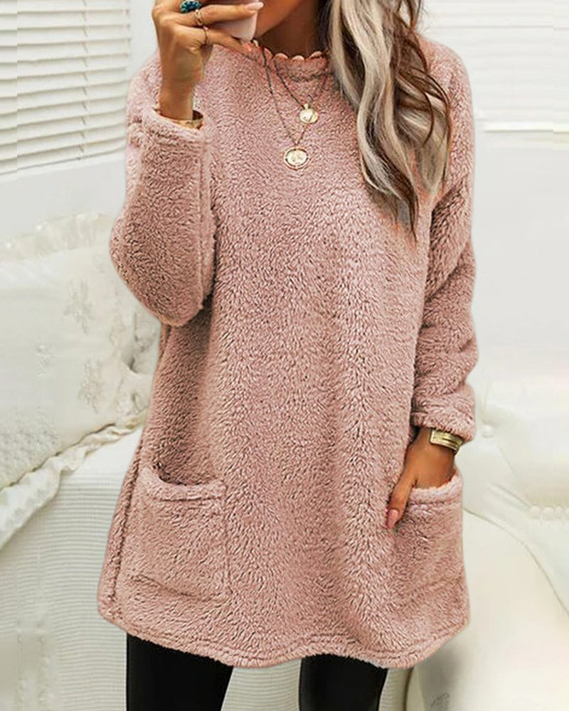 Casual Warm Top by Ella