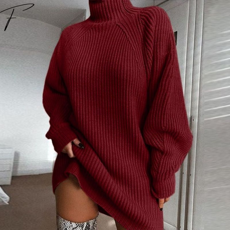 Catharine - Pullover Turtleneck