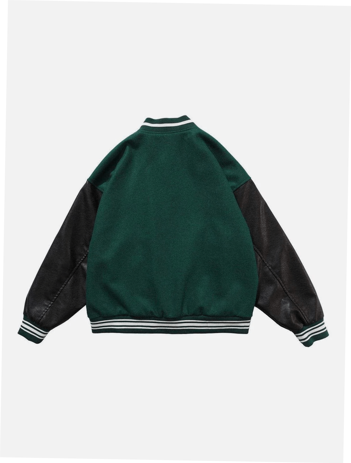 Vintage Bone Varsity Jacket by Eden