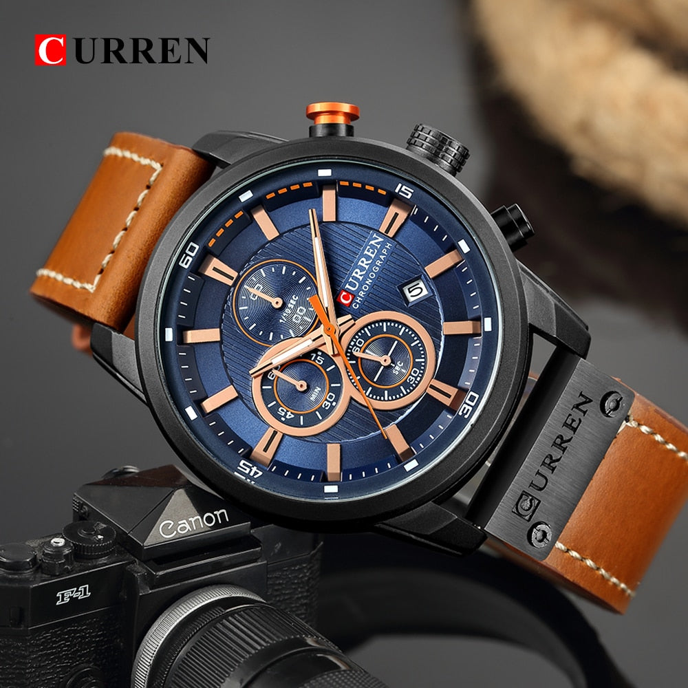 Chronograph Watch by Curren