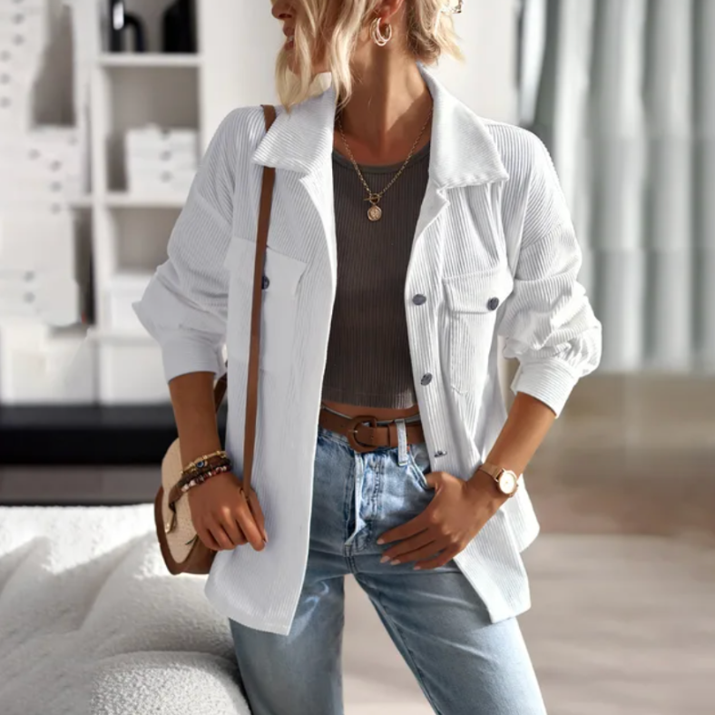 Kikki - Ribbed Jacket