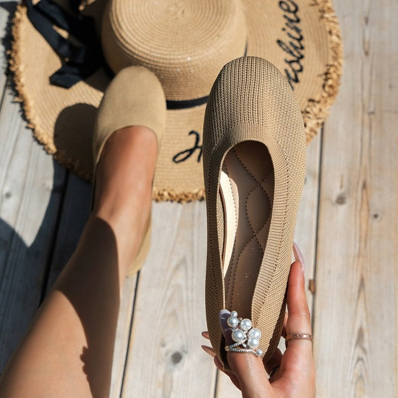 Orthopaedic comfortable ballet shoes for women