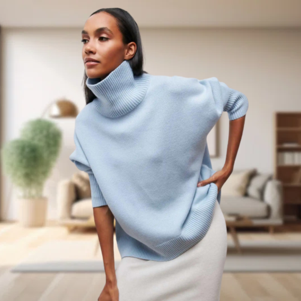 Calista - Classic ladies turtleneck sweater
