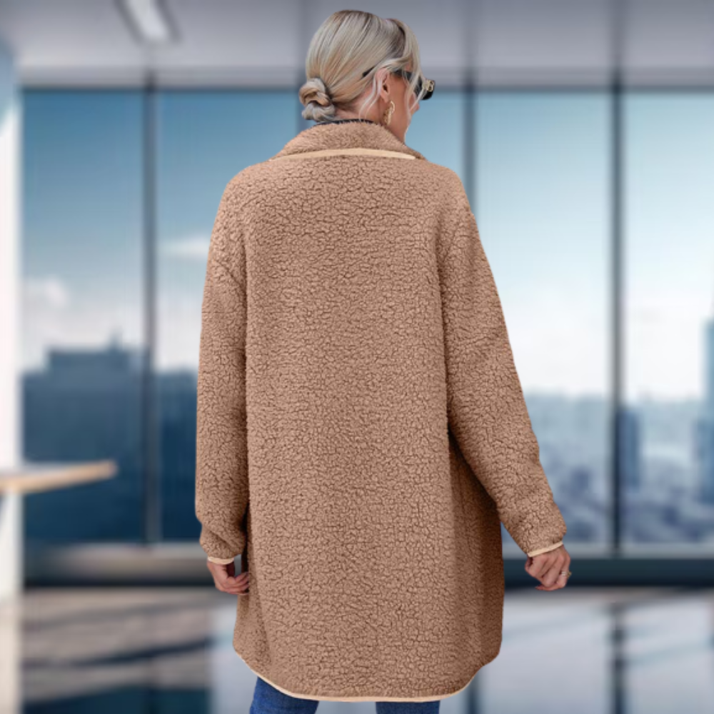 Lavinia - The best winter glamour faux fur jacket