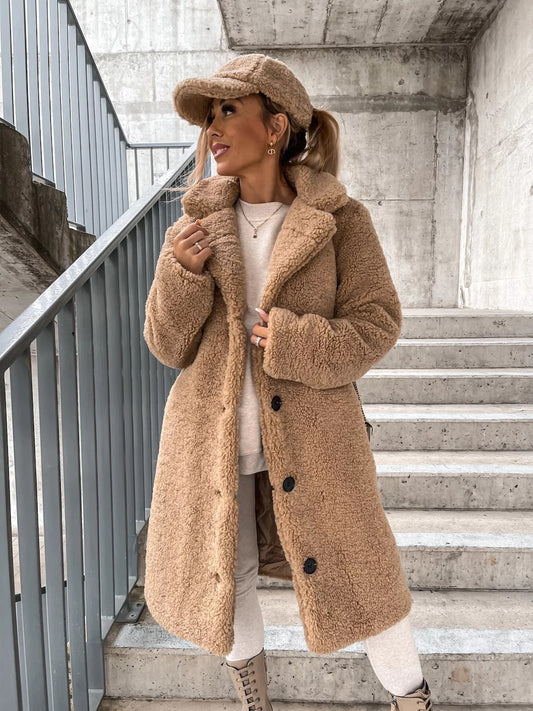 Luana - Fluffy Teddy Jacket