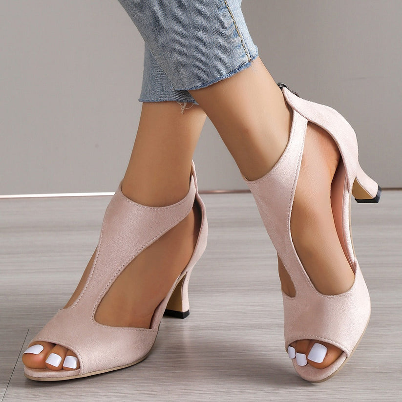 Maïté - Orthopedic sandals with heel