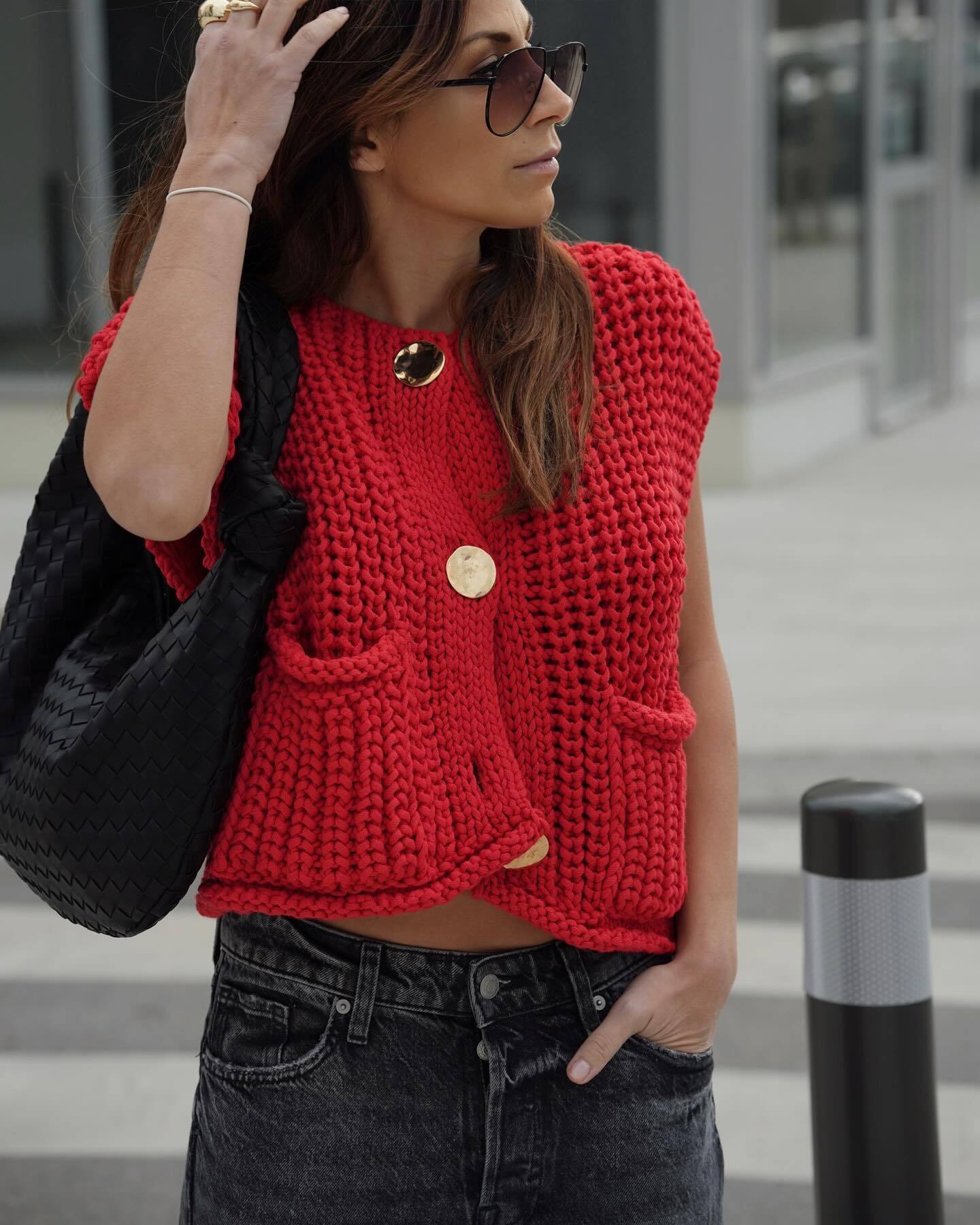 Bo™- Knitted style vest