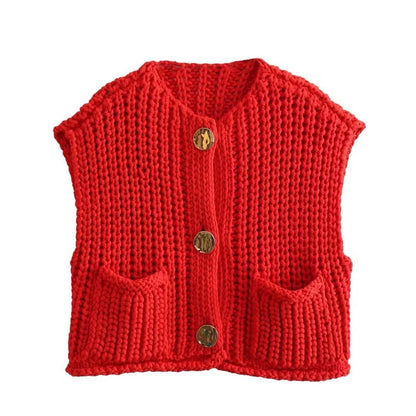 Bo™- Knitted style vest