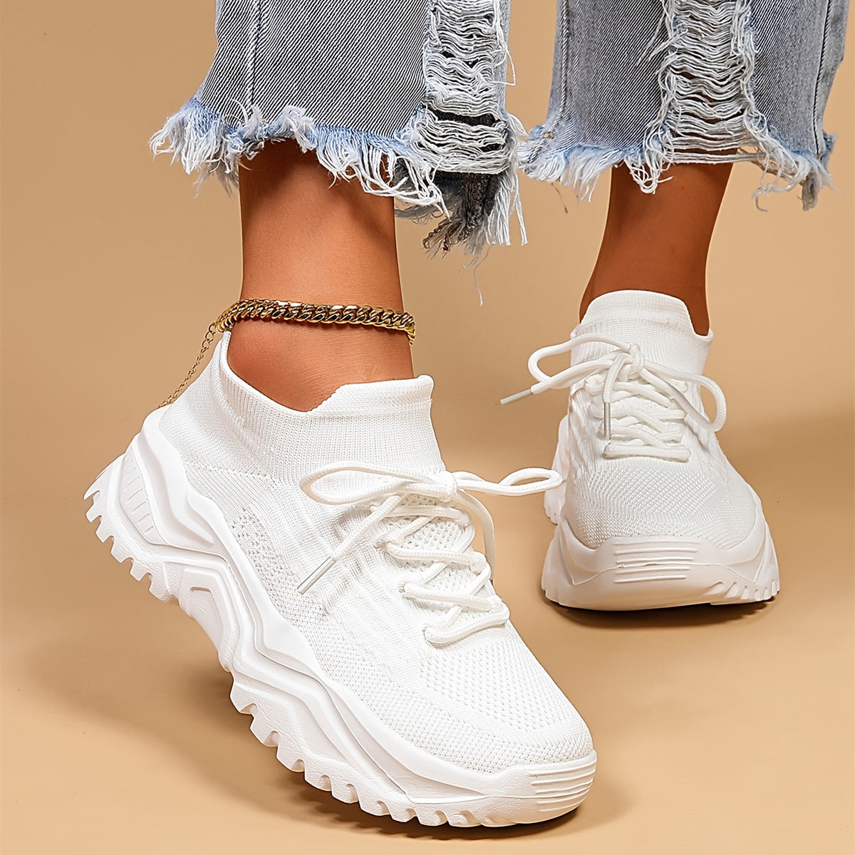 Eira - Lightweight & breathable chunky sneakers