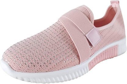 Avery Sneakers - Breathable And Light Crystal Sneakers