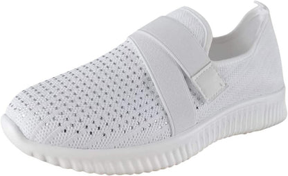 Avery Sneakers - Breathable And Light Crystal Sneakers