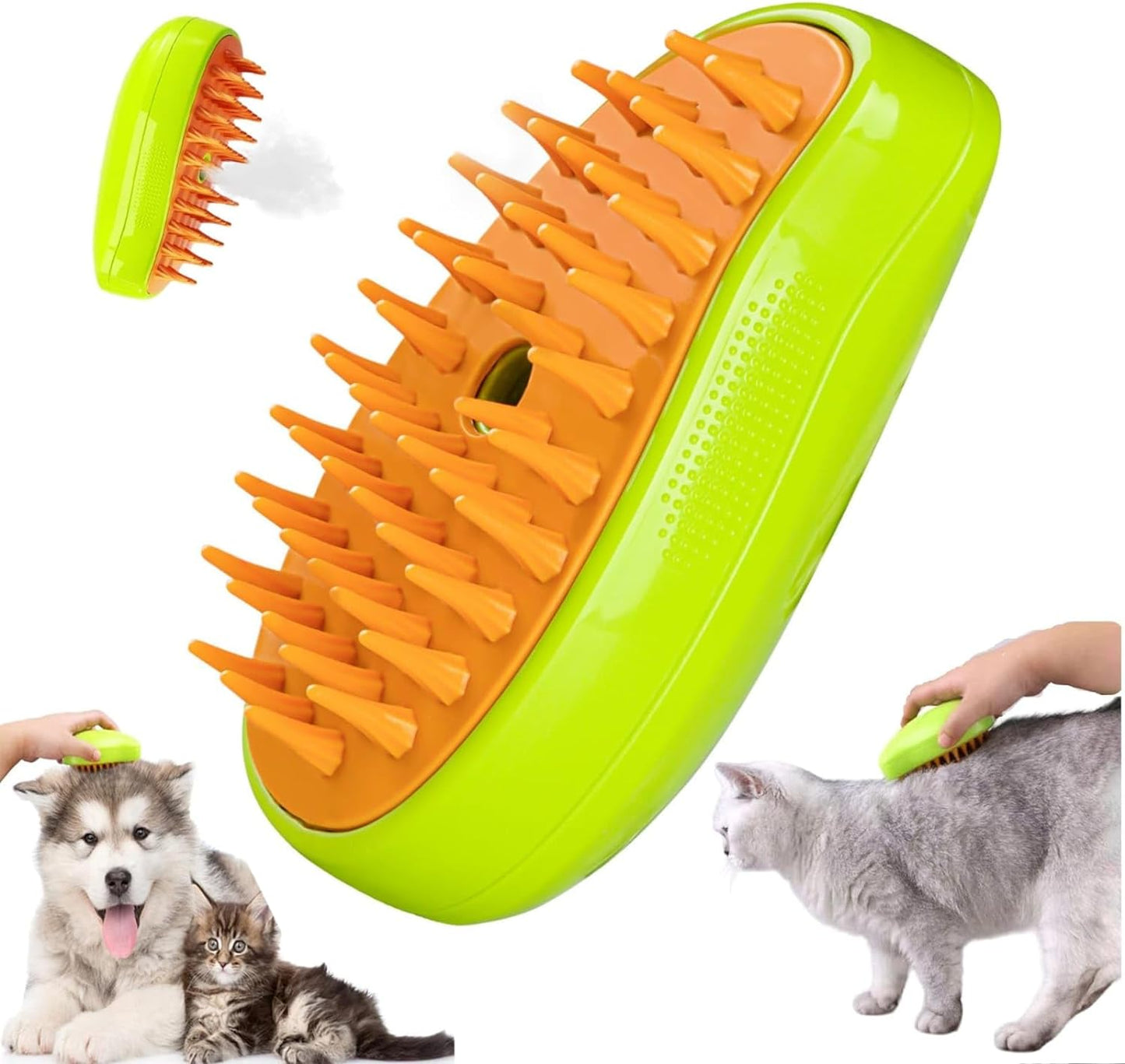 Alleoa Steamy Cat Brush 3 in 1