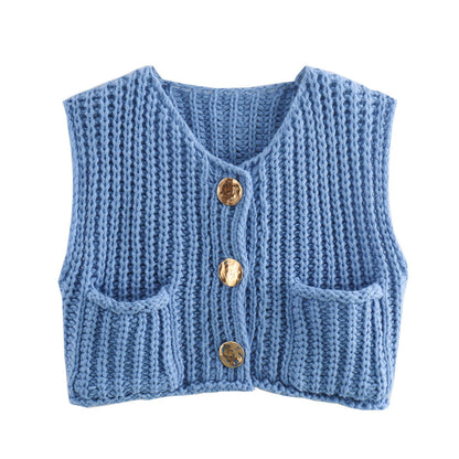 Bo™- Knitted style vest