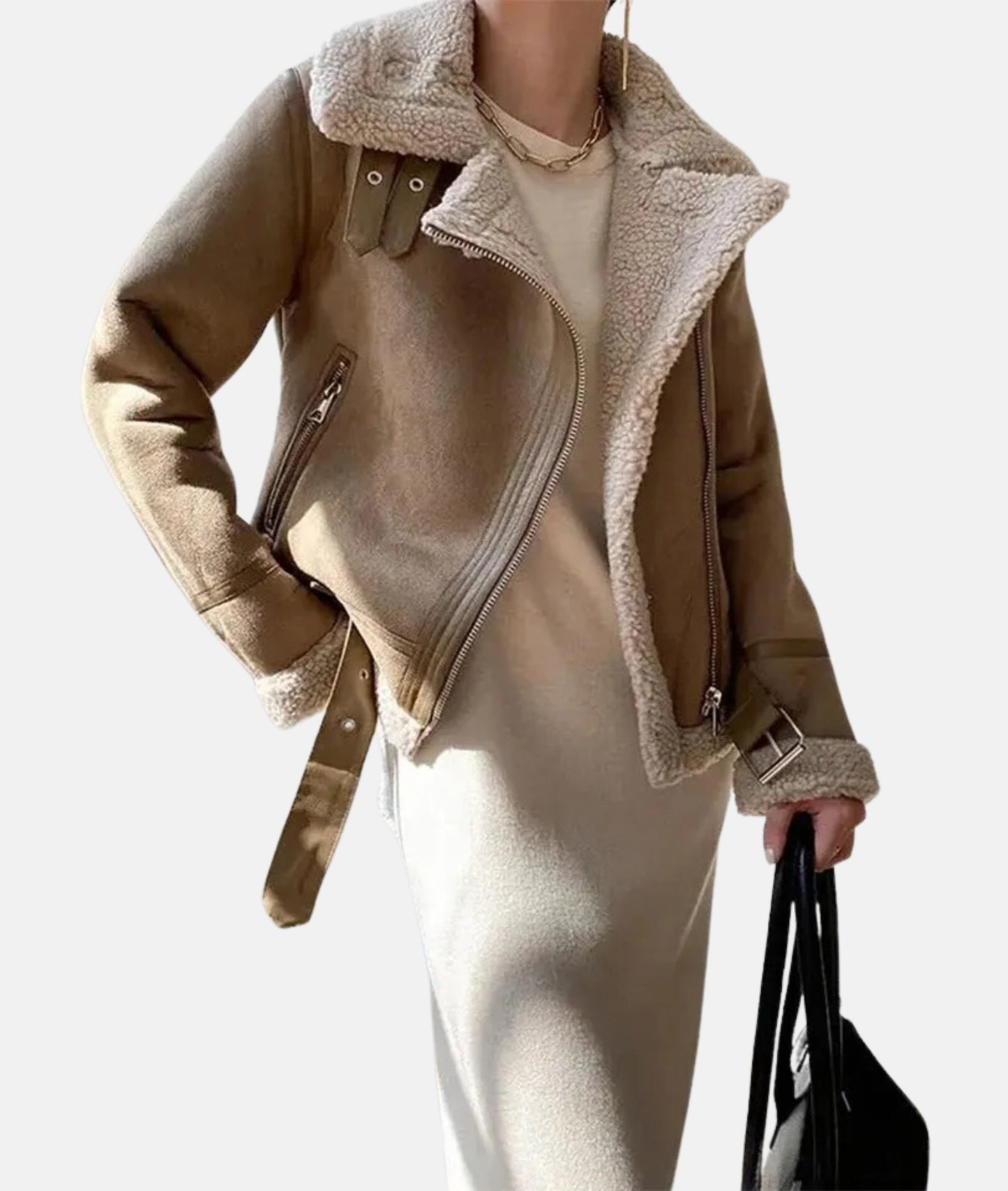 Orphée - Soft wool coat for women