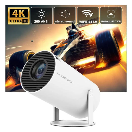 Magcubic Projector PRO 4K Dual Wifi Home Cinema Outdoor Projetor with Airplay