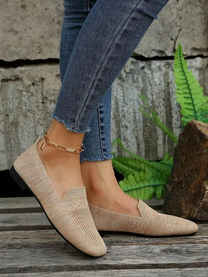 Sarah - Ortopædiske skridsikre flade sko til kvinder
