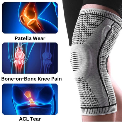 Alleoa Knee Support - Knee Compression Sleeves
